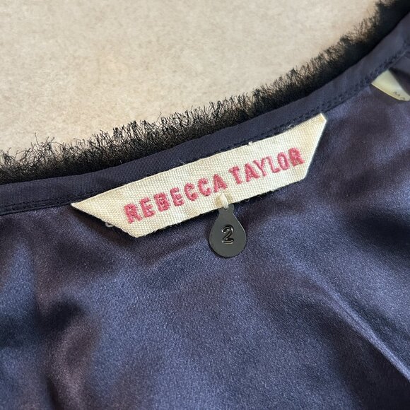 Rebecca Taylor Navy Black Dress ASO Rosalie Hale - Picture 6 of 9